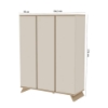 Slika Sienna XL ormar s 3 vrata, Cashmere Faktum 