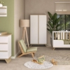 Slika Sienna ormar s 2 vrata, White Faktum 