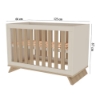 Slika Sienna kinderbet 120x60 cm, Cashmere Faktum 