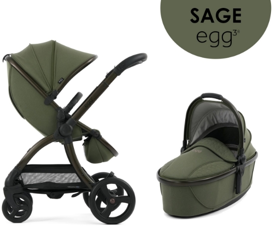 Slika Dječja kolica 2u1 - Sage egg3® 