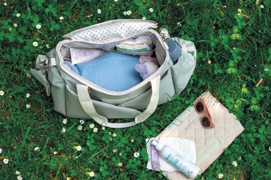 Slika Torba za prematanje Sidney II Sage Green - Beaba