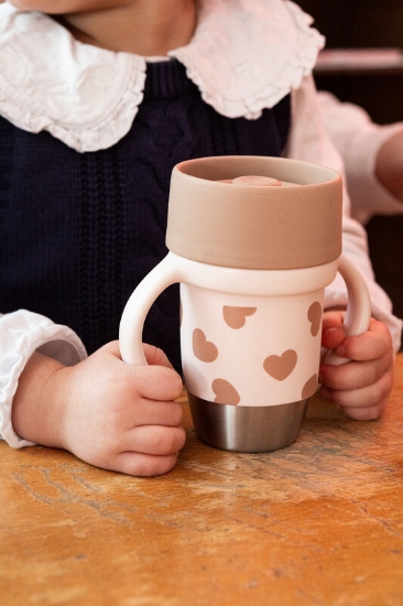 Slika Termo šalica za trening pijenja Click and drink BigLove - Beaba