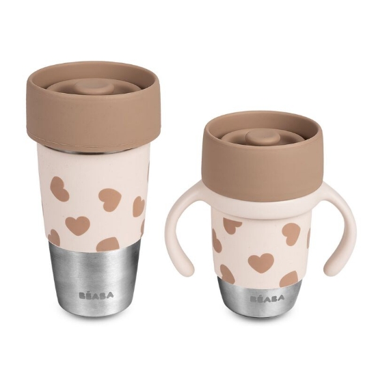 Slika  2x Termo šalica BigLove - Beaba Mini & me