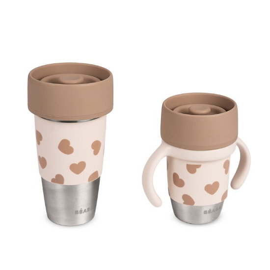 Slika  2x Termo šalica BigLove - Beaba Mini & me