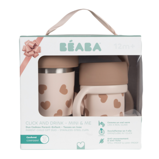 Slika  2x Termo šalica BigLove - Beaba Mini & me