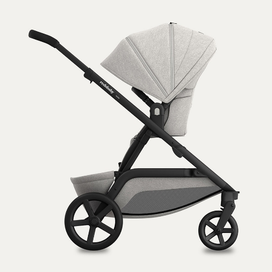 Slika REDSBABY NUVO Twin dječja kolica 2u1 Gun Metal, Pebble M