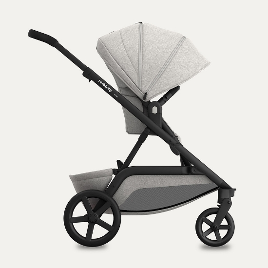 Slika REDSBABY NUVO Twin dječja kolica 2u1 Gun Metal, Pebble M