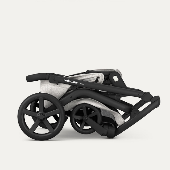 Slika REDSBABY NUVO Twin dječja kolica 2u1 Gun Metal, Pebble M