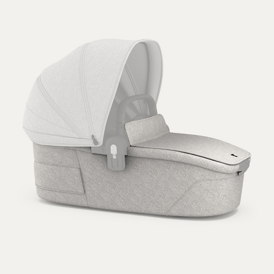 Slika REDSBABY NUVO Twin dječja kolica 2u1 Gun Metal, Pebble M