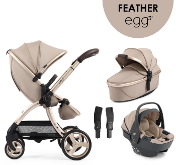 Slika Dječja kolica 3u1 - Feather egg3® 
