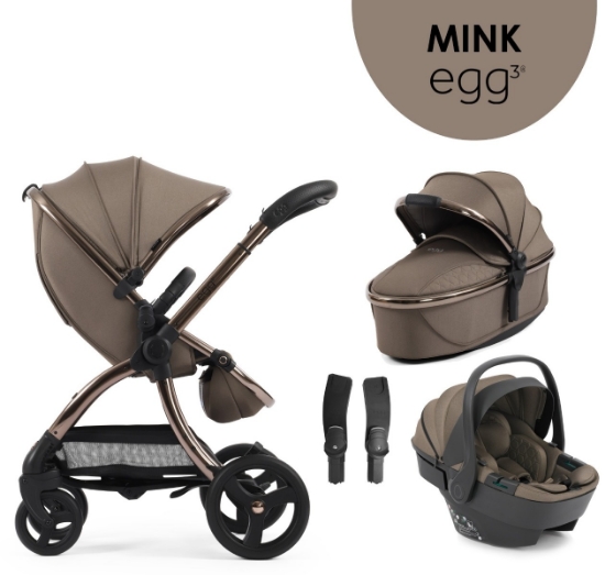 Slika Dječja kolica 3u1 - Mink egg3® 