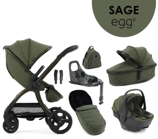 Slika Dječja kolica 6u1 - Sage egg3® 