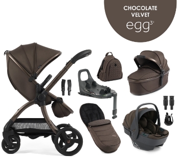 Slika Dječja kolica 8u1 - Chocolate Velvet egg3®