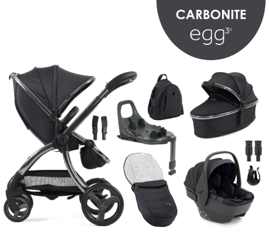 Slika Dječja kolica 8u1 - Carbonite egg3® 