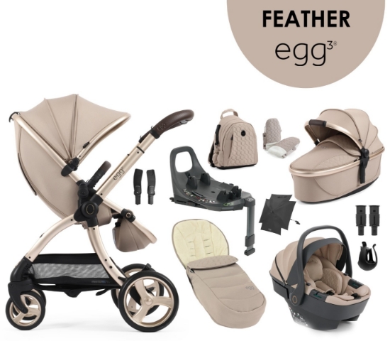 Slika Dječja kolica 10u1 - Feather egg3® 