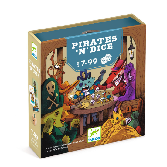 Slika Društvena igra s kockicom - Pirati