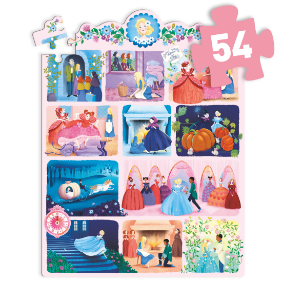 Slika Puzzle pričam ti priču - Pepeljuga