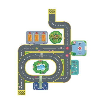 Slika Velike puzzle - Grad (33 dijela)