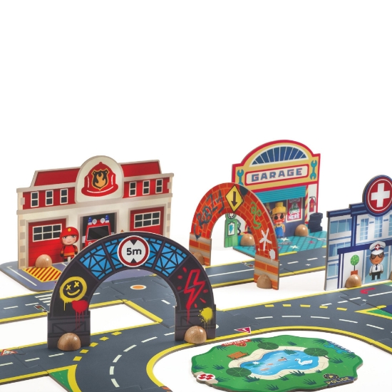 Slika Velike puzzle - Grad (33 dijela)