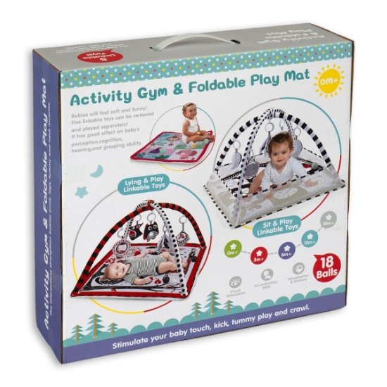 Slika Edukativna podloga s lopticama Activity Mat - Šarena Bertonne 
