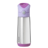 Slika Termo bočica sa slamkom, 500ml - sugar plum b.box 