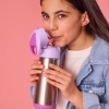 Slika Termo bočica sa slamkom, 500ml - sugar plum b.box 