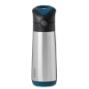 Slika Termo bočica sa slamkom, 500ml - night vision b.box 