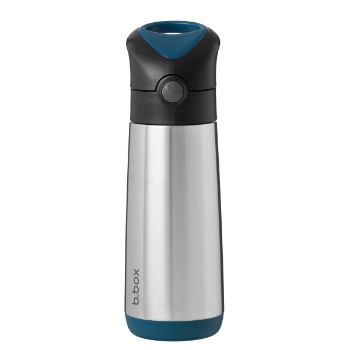 Slika Termo bočica sa slamkom, 500ml - night vision b.box 