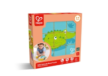 Slika Drvene kocke – Divlje životinje Hape 