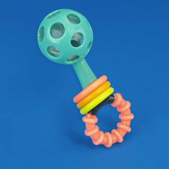 Slika Sassy Peek-a-Boo Beads zvečka s perlicama