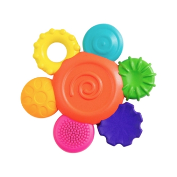 Slika Sassy Silicone Flower Teether grickalica zvečka  zvečka