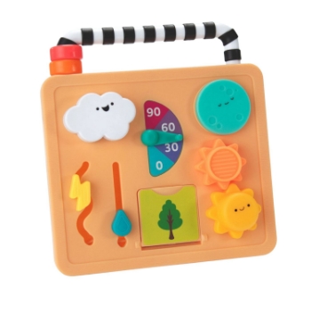 Slika Sassy Sensory Seasons Busy Board senzorna ploča aktivnosti a ploča aktivnosti