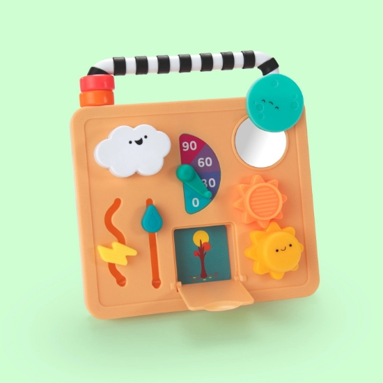 Slika Sassy Sensory Seasons Busy Board senzorna ploča aktivnosti a ploča aktivnosti