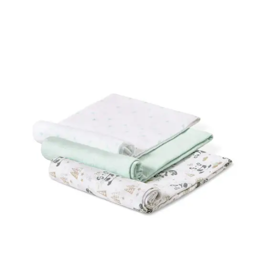 Slika Tetra pelene Interbaby Panda Mint 80x80 - 3 kom