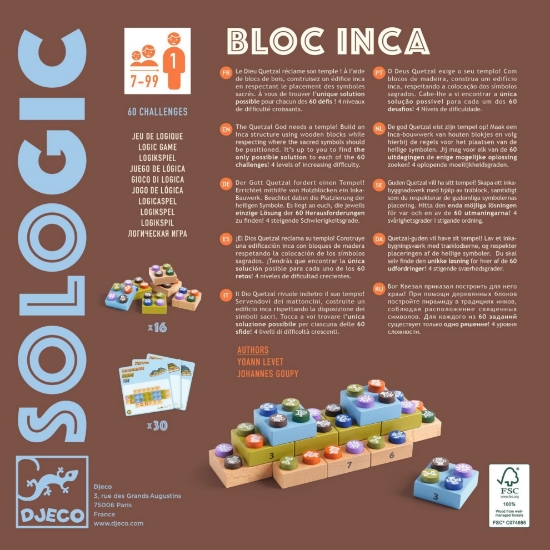 Slika Edukativna igra Sologic - Bloc Inca