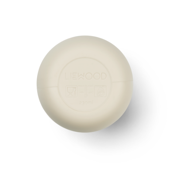 Slika Čaša sa slamkom 230ml Peach Liewood