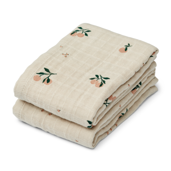 Slika Tetra pelene Muslin Set od 2 komada Peach Liewood