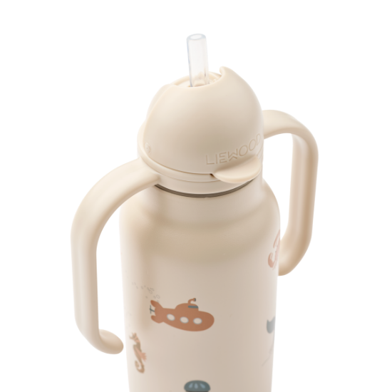 Slika Termo Boca Kimmie Sea Creature Sandy 250ml Liewood