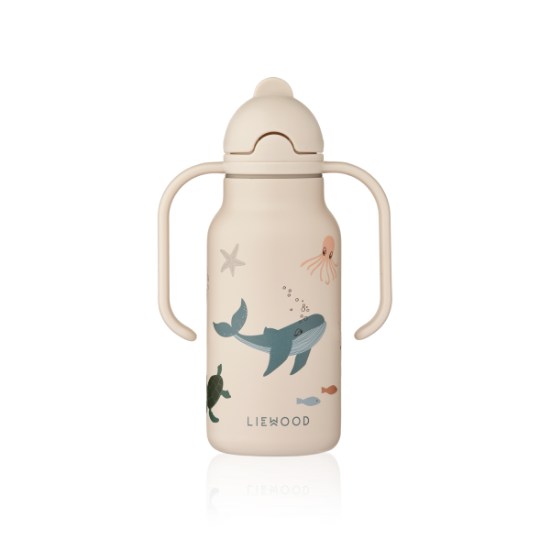 Slika Termo Boca Kimmie Sea Creature Sandy 250ml Liewood