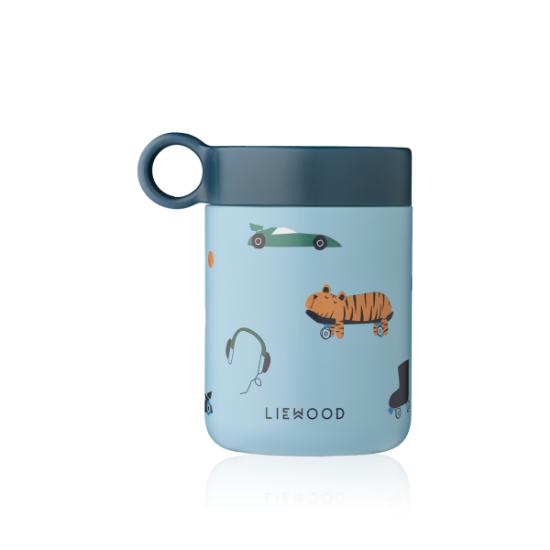 Slika Termo posuda Kiani Fun Beach blue Liewood