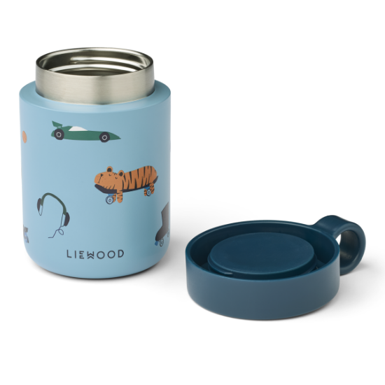Slika Termo posuda Kiani Fun Beach blue Liewood