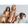 Slika Pončo za plažu Stripe Tuscany Rose Creme de la creme Liewood