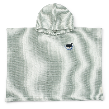 Slika Pončo za plažu Stripe Peppermint Creme de la creme Liewood