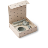 Slika Set za hranjenje Mileah Baby Dove blue Liewood