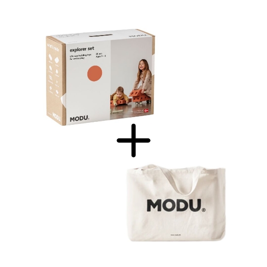 Slika MODU Explorer set, Burnt Orange / Dusty Green