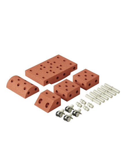 Slika MODU Explorer set, Burnt Orange / Dusty Green