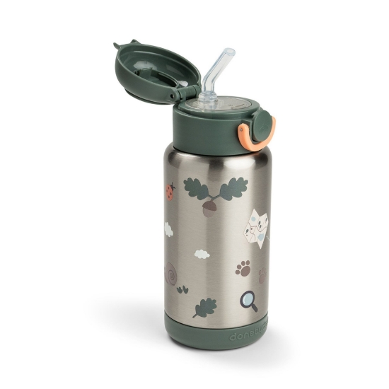 Slika Termo boca sa slamkom - Tiny trails Green (340 ml)