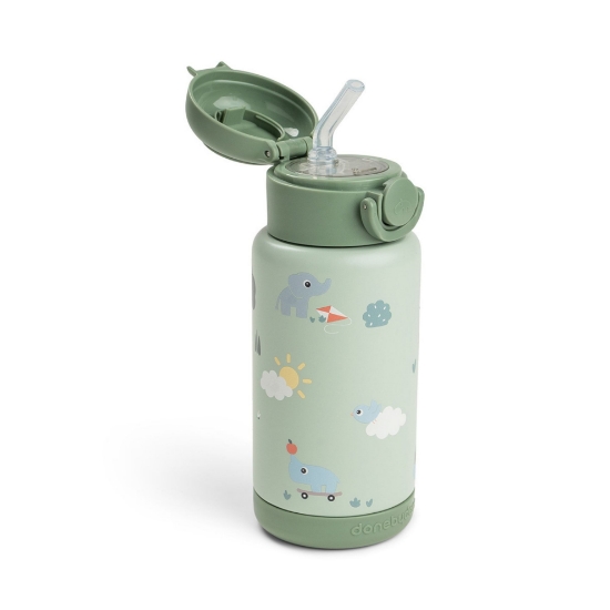 Slika Termo boca sa slamkom - Playground Green(340 ml)