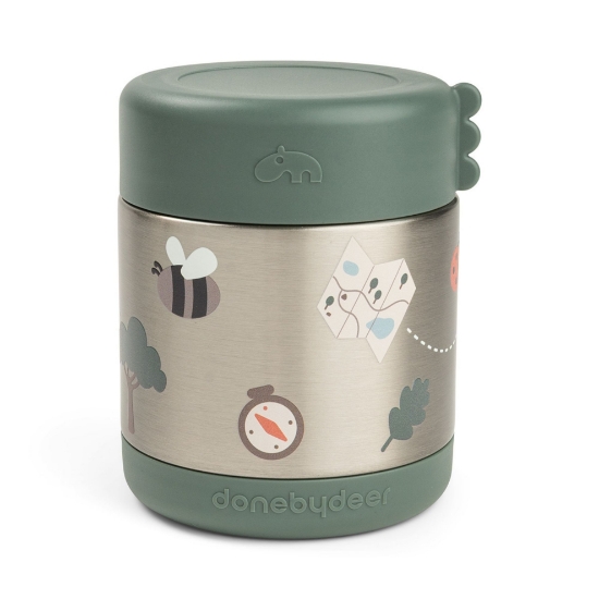 Slika Termo posuda za hranu - Tiny trails Green (300 ml)