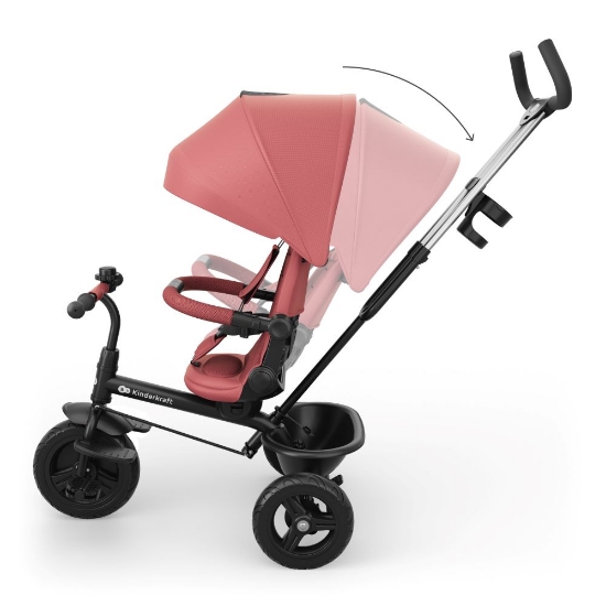 Slika Tricikl Aston 2 Plus, Pink Kinderkraft 